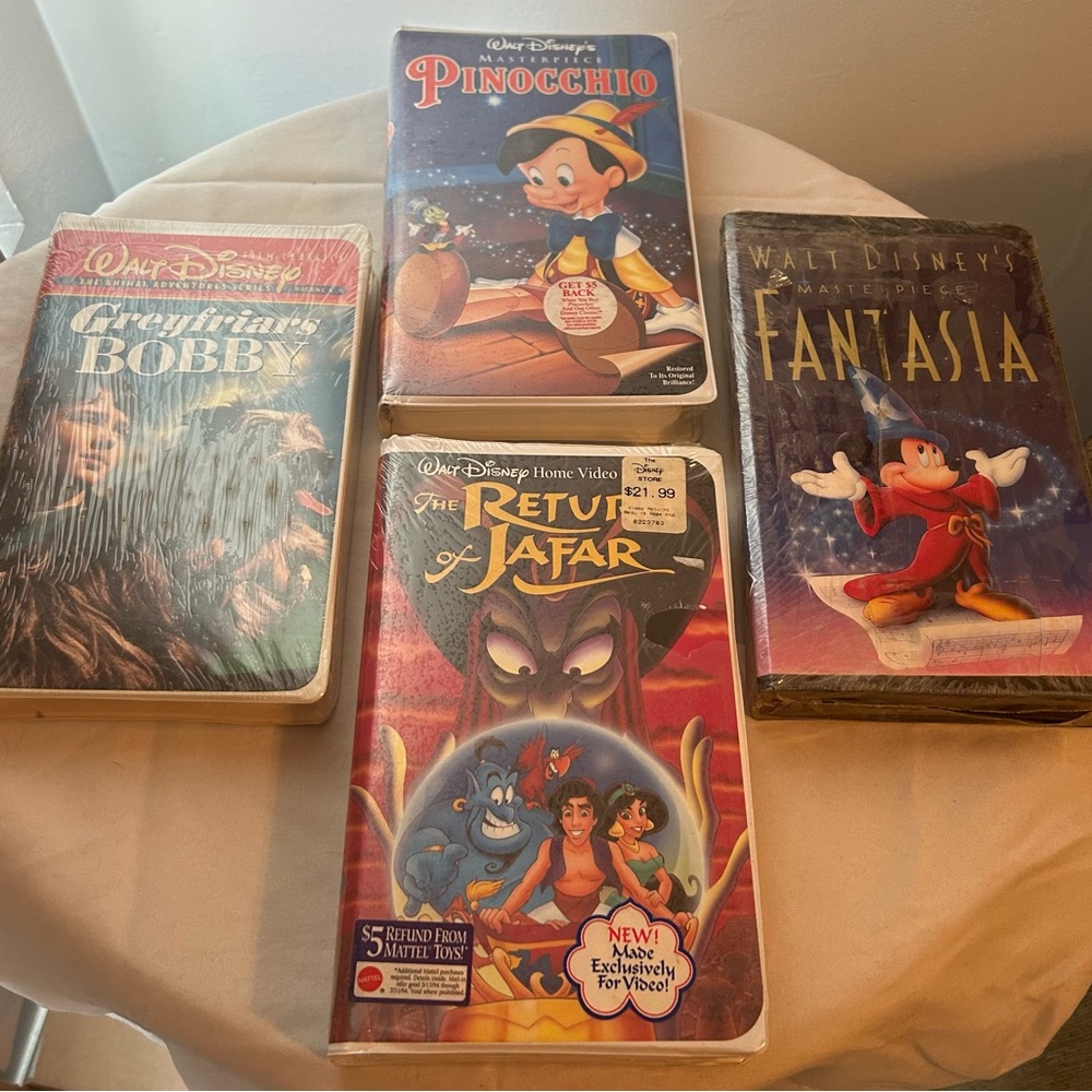 Unopened Disney VHS